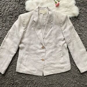 Vintage Krizia linen jacket
